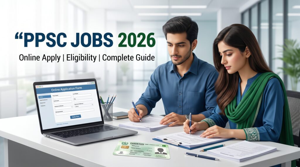 PPSC Jobs 2026 online apply and eligibility guide for Punjab government jobs