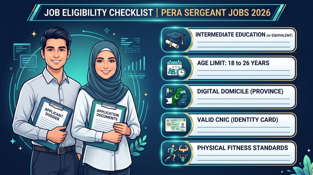 PERA Force Sergeant #Jobs Advertisement: Eligibility Requirements