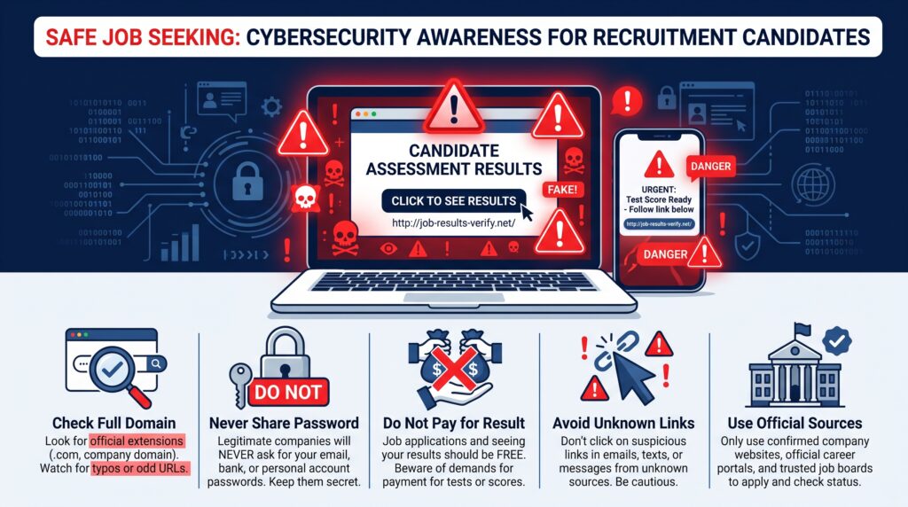 Safety tips to avoid fake Islamabad Police result websites and links