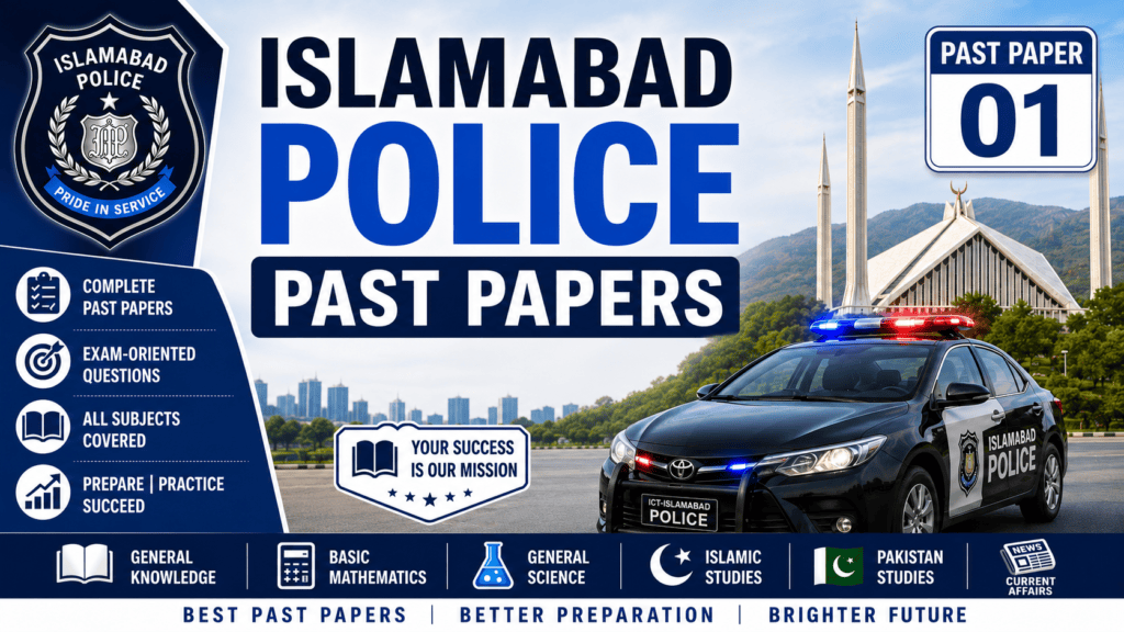 Islamabad Police Past Papers 2026 Complete Preparation Guide