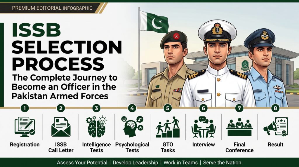 ISSB selection process for Pakistan Armed Forces officer candidates
