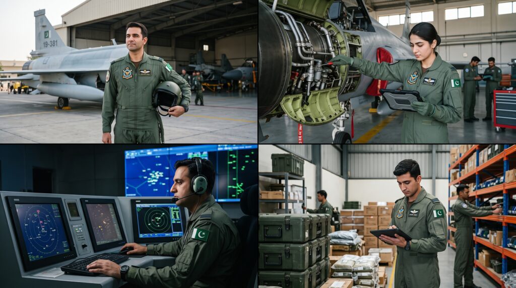 Permanent Commission courses for Pakistan Air Force officer candidates