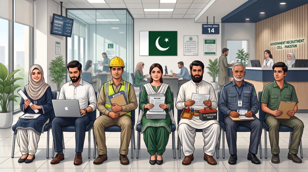 Pakistani candidates exploring MOD Jobs 2026 vacancies from Primary to graduate level.