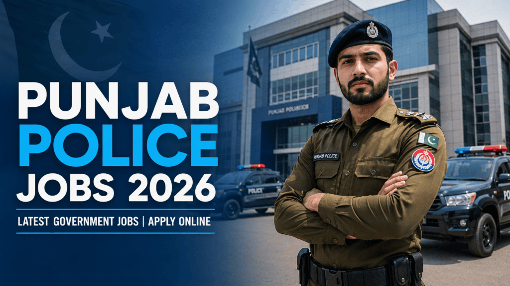 Punjab Police Jobs 2026 latest government jobs apply online