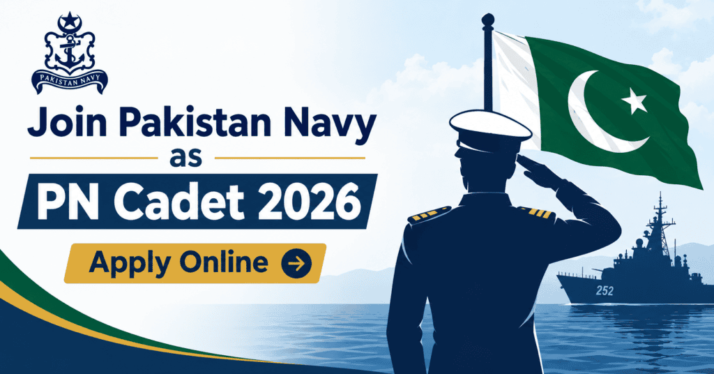 PN Cadet Jobs in Pakistan Navy 2026