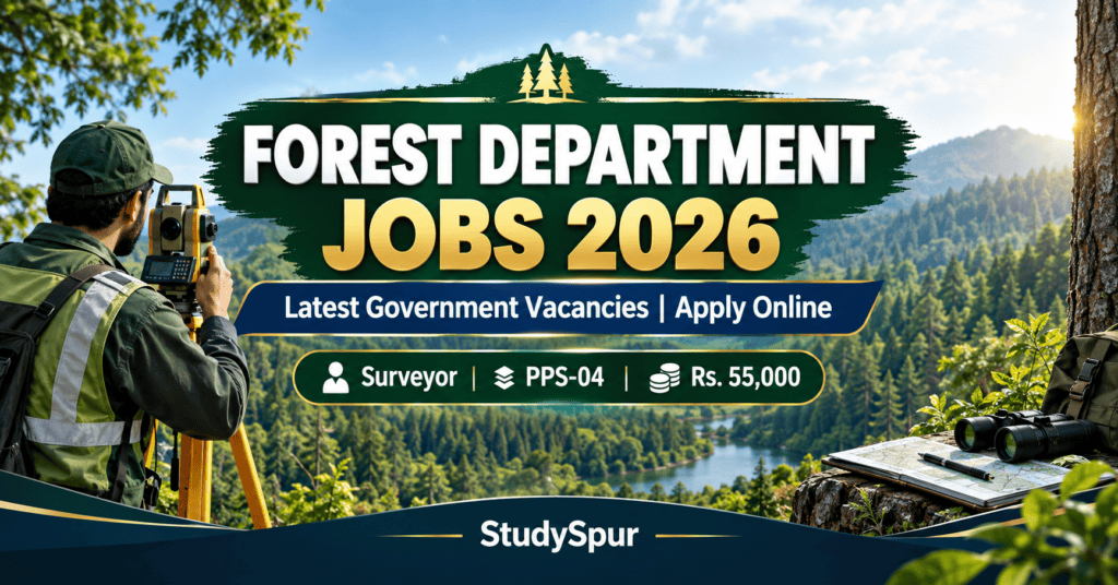 Forest Department Jobs 2026 latest government vacancies in Punjab