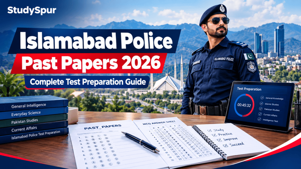 Islamabad Police Past Papers 2026 test preparation
